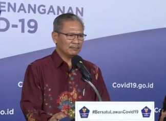 Juru Bicara Pemerintah untuk Penanganan Covid-19 Achmad Yurianto (suara.com).