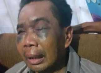 Sarpan, disiksa polisi (SinarLampung)