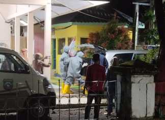 Satu pasien meninggal di Rumah Sakit Batara Siang Pangkep, dimakamkan di Permakaman Covid-19, Jl Teratai Macanda, Kelurahan Romang Polong, Kecamatan Somba Opu, Kabupaten Gowa. (Badauni AP/pangkep.terkini.id)