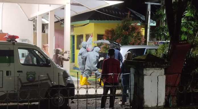 Satu pasien meninggal di Rumah Sakit Batara Siang Pangkep, dimakamkan di Permakaman Covid-19, Jl Teratai Macanda, Kelurahan Romang Polong, Kecamatan Somba Opu, Kabupaten Gowa. (Badauni AP/pangkep.terkini.id)