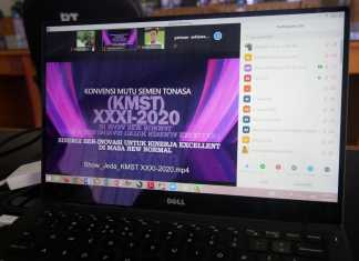 Perusahaan Semen Tonasa menggelar konvensi mutu ke XXXI tahun 2020.
