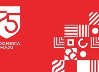 Logo HUT RI ke-75 (ist)