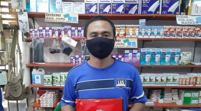 Pelayanan Perusahaan Semen Tonasa Bangkitkan Pasar Retail toko penyedia bahan bangunan sebagai pasar retail (Humas ST).