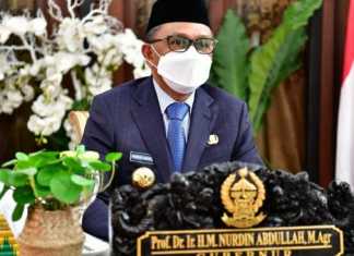 Gubernur Sulawesi Selatan Nurdin Abdullah (Int).
