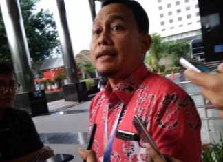 Plt Juru Bicara KPK Ali Fikri di gedung KPK, Jakarta, Kamis (2/1/2020). [Antara/Benardy Ferdiansyah]