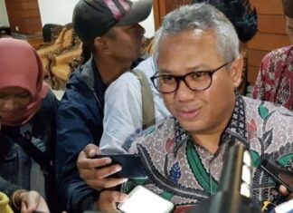 Ketua Komisi Pemilihan Umum atau KPU Arief Budiman. (Antara)