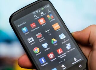 Ilustrasi berbagai aplikasi di ponsel Android. [Shutterstock]