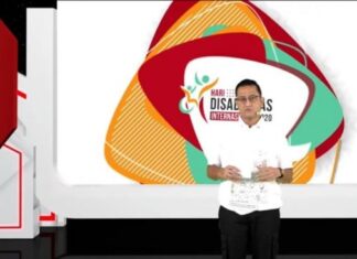 Mensos Juliari P Batubara meluncurkan website