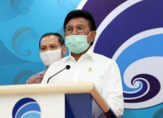 Menteri Komunikasi dan Informatika (Menkominfo) Johnny Plate. [Antara]