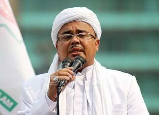 Pimpinan FPI Habib Rizieq Shihab. [Antara]