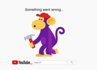 Youtube Down. Tampilan website Youtube saat diakses pada Senin malam (14/12/2020). [Suara.com/youtube]