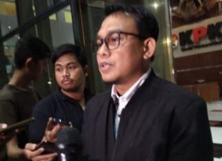 Plt Juru Bicara KPK Ali Fikri. (Antara/Benardy Ferdiansyah)