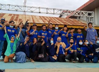 Tim Laskar Pemuda Tumampua. (Ist).