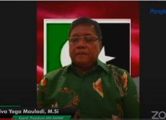 Koordinator Presidium MN KAHMI Viva Yoga Mauladi.(Youtube/Pangkep TV).