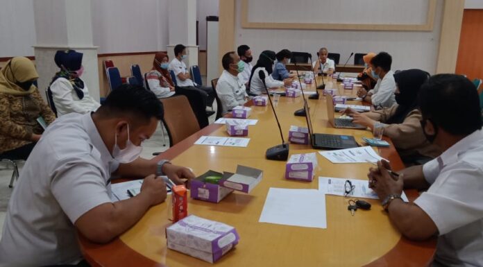 Pemkab Pangkep Rakor Bersama BPJS Kesehatan.(Ist)
