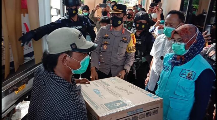 Pemerintah Kabupaten Pangkep menerima sebanyak 5.800 vaksin Sinovac.(Ist).