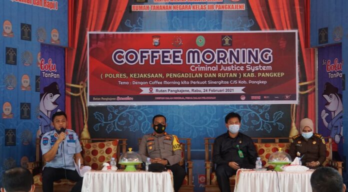 Forum antar aparat penegak hukum se Kabupaten Pangkep.(Ist)