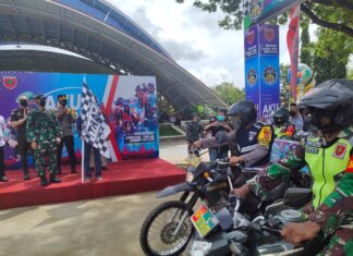 Kodim 1421 Kabupaten Pangkep meluncurkan tagline "Aku Sahabat Rakyat" (Ist).