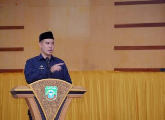 Bupati Pangkep Muhammad Yusran Lalogau.(Pangkep.terkini.id).