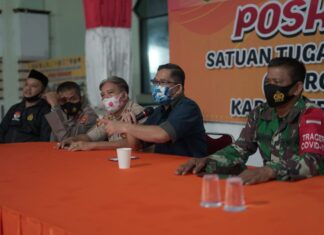 Tim Satgas Covid-19 Kabupaten Pangkep. (Pangkep.terkini.id).