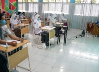 Ilustrasi sekolah tatap muka. [SuaraSulsel.id / Humas Pemprov Sulsel]