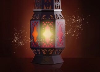 Makna Minal Aidin Wal Faizin - Ucapan Selamat Idul Fitri, Cocok untuk Story WA dan Insta Story. (Suara.com/Iqbal Asaputro)