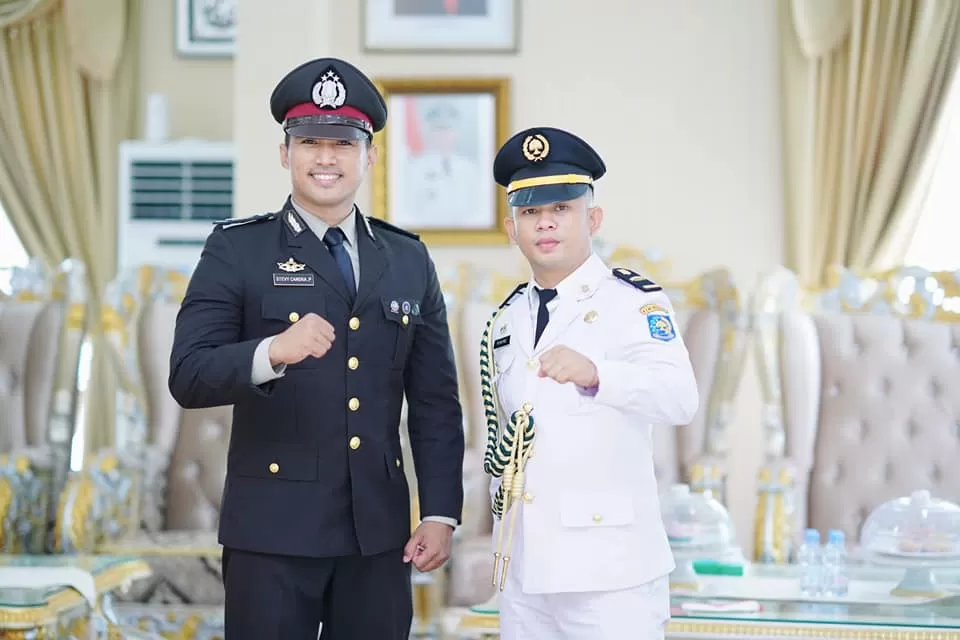 HUT ke-76 RI, Seragam Kompak Ajudan Hingga Supir Bupati Pangkep