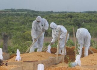 IlustrasiPasien Covid-19 meninggal. (Antara)