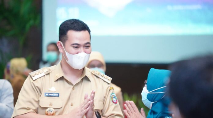 Bupati Pangkep Muhammad Yusran Lalogau.(Pangkep.terkini,id).