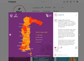 Tangkapan layar, akun Sulselprov.(Pangkep.terkini.id).