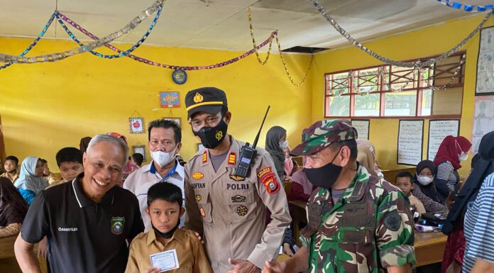 Polres dan Pemda Pangkep Terus Genjot Vaksinasi Covid-19 untuk Anak Vaksinasi Covid-19 Anak