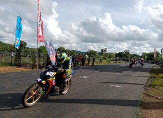 Wisata Racing Pangkep Hebat Pra porprov XVII Cabang Olahraga Balap Motor