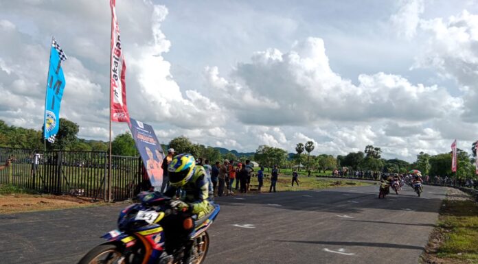Wisata Racing Pangkep Hebat Pra porprov XVII Cabang Olahraga Balap Motor