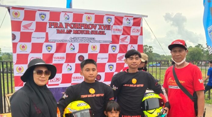 Pebalap Bersaudara Asal Luwu Utara Lolos ke Porprov Sinjai dan Bulukumba Luwu Utara
