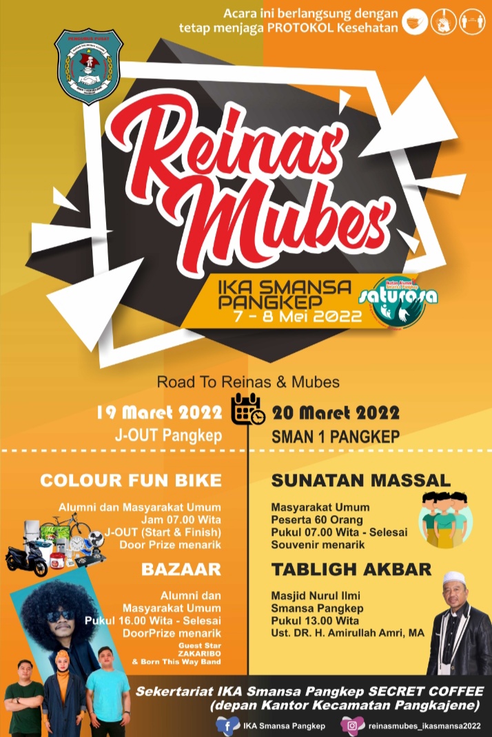 Reinas Mubes IKA Smansa Pangkep, Hajatan Empat Tahun Sekali