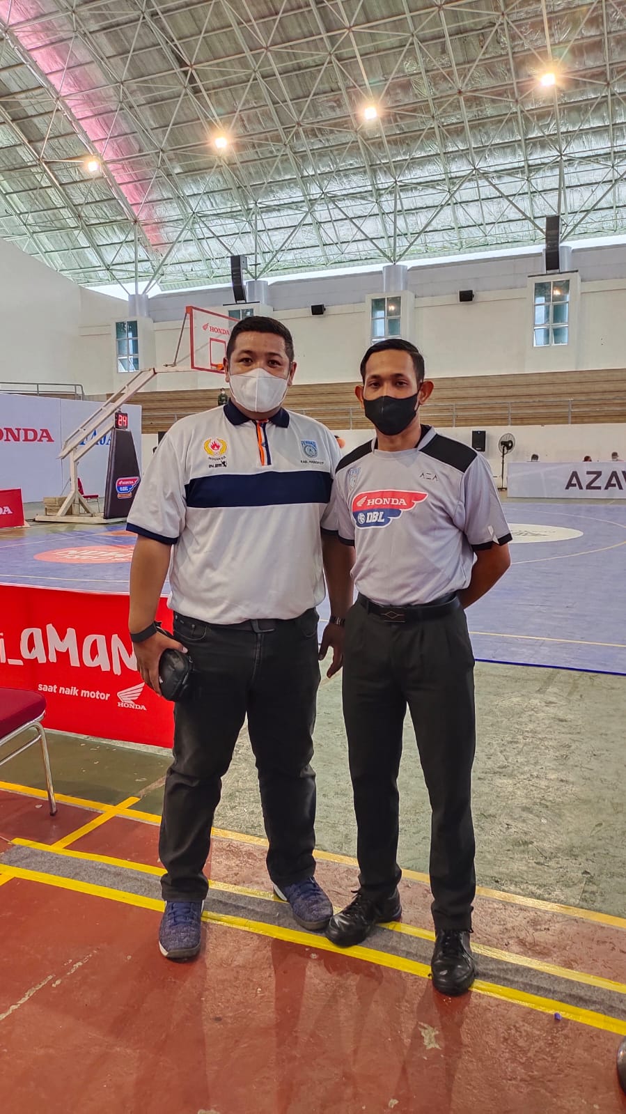 Dua Warga Asal Pangkep Jadi Wasit di DBL Series 2022