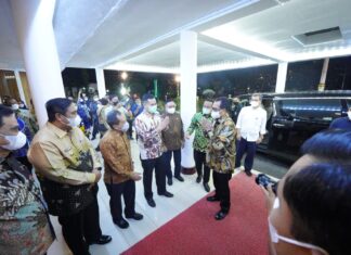 Menhub Budi Karya Sumadi Bahas Soal Kereta Api bersama Gubernur Sulsel dan Bupati Pangkep