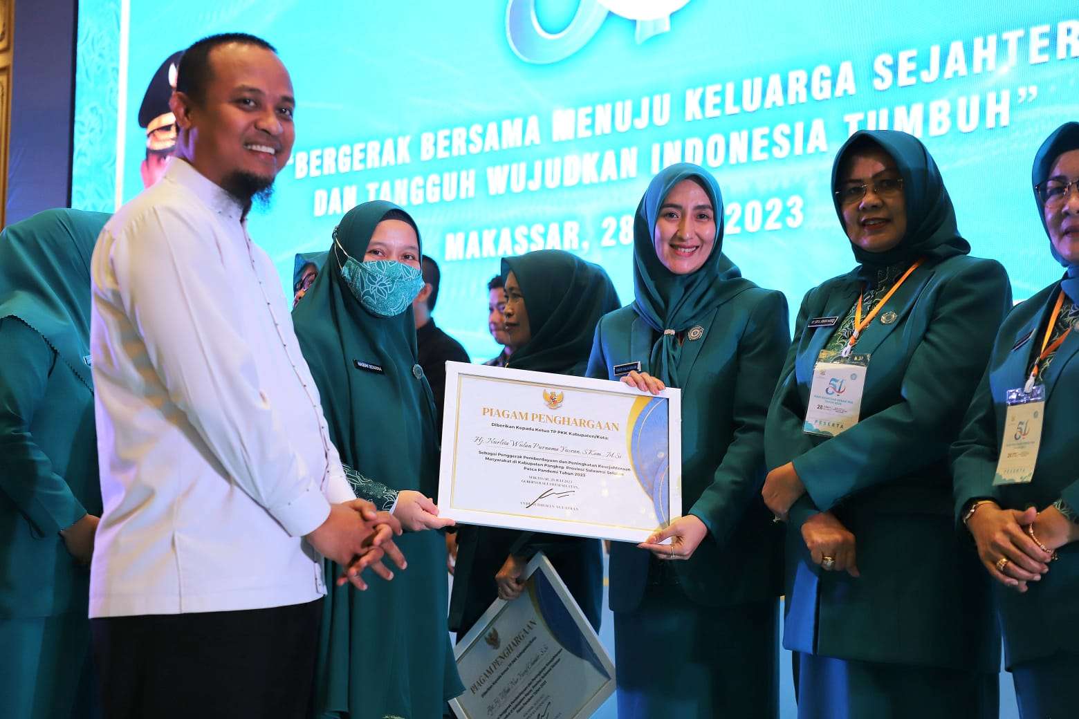 HKG PKK ke-51 Tahun, PKK Pangkep Raih Juara Umum